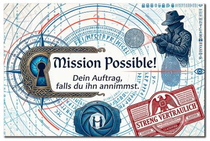 Bild von Mission Possible! Dein Auftrag, falls du ihn annimmst.