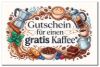 Bild von Gutschein für einen gratis Kaffee